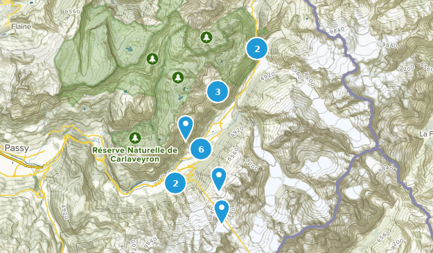 Chamonix-Mont-Blanc, Provence-Alpes-Côte d'Azur Map