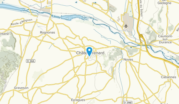 Châteaurenard, Provence-Alpes-Côte d'Azur Map