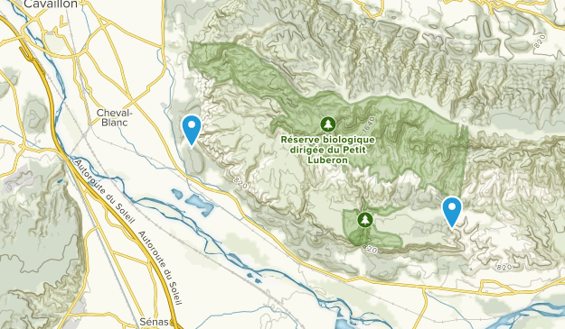 Cheval-Blanc, Provence-Alpes-Côte d'Azur Map