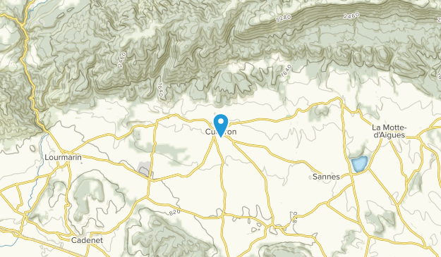 Cucuron, Provence-Alpes-Côte d'Azur Map