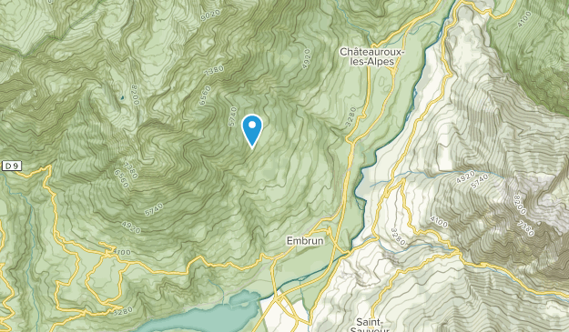 Embrun, Provence-Alpes-Côte d'Azur Map