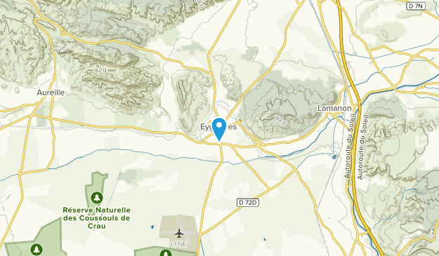Eyguières, Provence-Alpes-Côte d'Azur Map