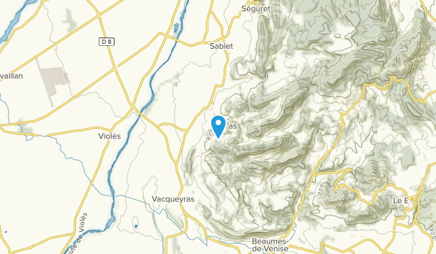 Gigondas, Provence-Alpes-Côte d'Azur Map