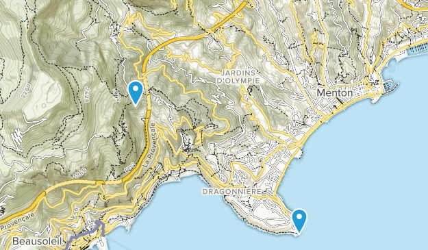 Gorbio, Provence-Alpes-Côte d'Azur Map
