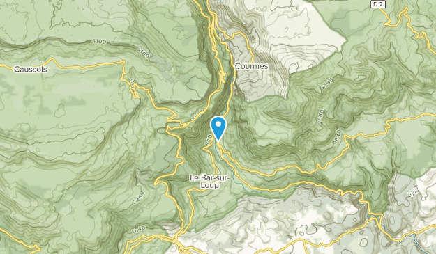 Gourdon, Provence-Alpes-Côte d'Azur Map