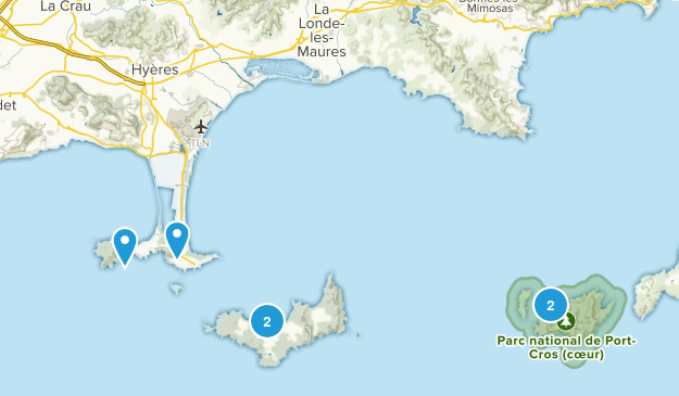 Hyères, Provence-Alpes-Côte d'Azur Map