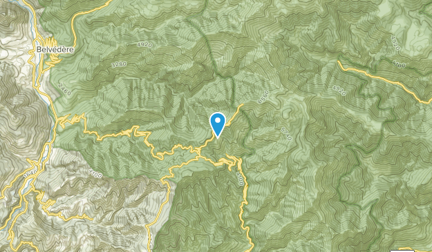 La Bollène-Vésubie, Provence-Alpes-Côte d'Azur Map