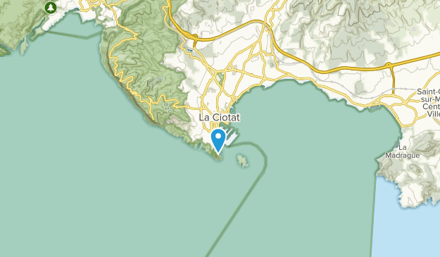 La Ciotat, Provence-Alpes-Côte d'Azur Map