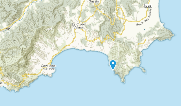 La Croix-Valmer, Provence-Alpes-Côte d'Azur Map