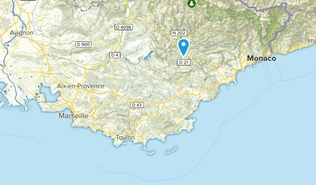 La Garde, Provence-Alpes-Côte d'Azur Map