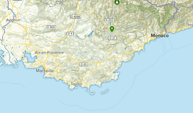 La Garde, Provence-Alpes-Côte d'Azur Map