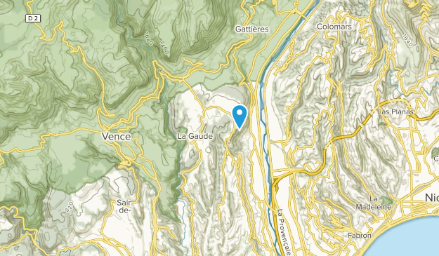 La Gaude, Provence-Alpes-Côte d'Azur Map