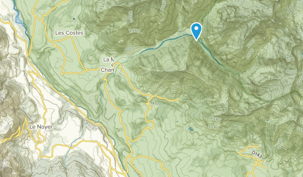 La Motte-en-Champsaur, Provence-Alpes-Côte d'Azur Map