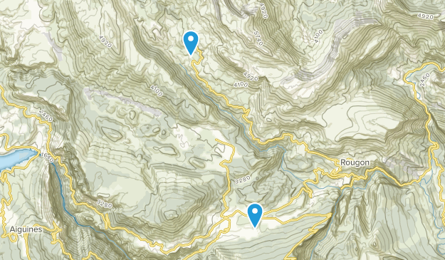 La Palud-sur-Verdon, Provence-Alpes-Côte d'Azur Map