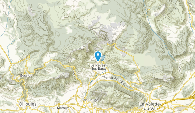 Le Revest-les-Eaux, Provence-Alpes-Côte d'Azur Map