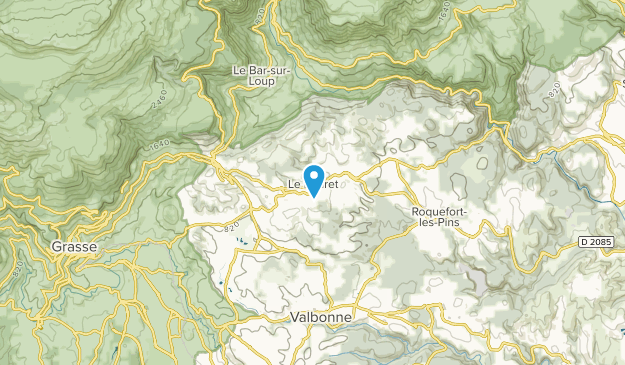 Le Rouret, Provence-Alpes-Côte d'Azur Map