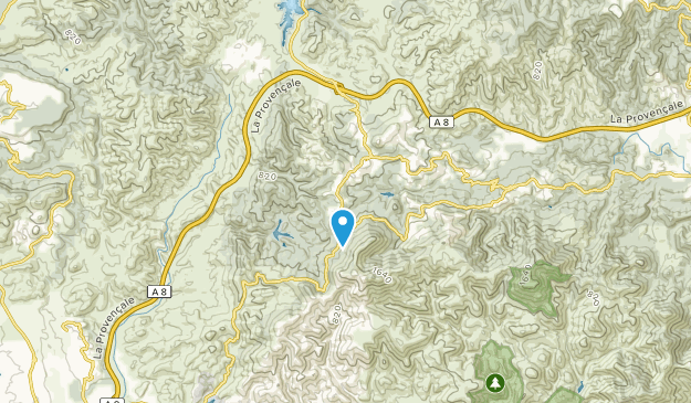 Les Adrets-de-l’Estérel, Provence-Alpes-Côte d'Azur Map
