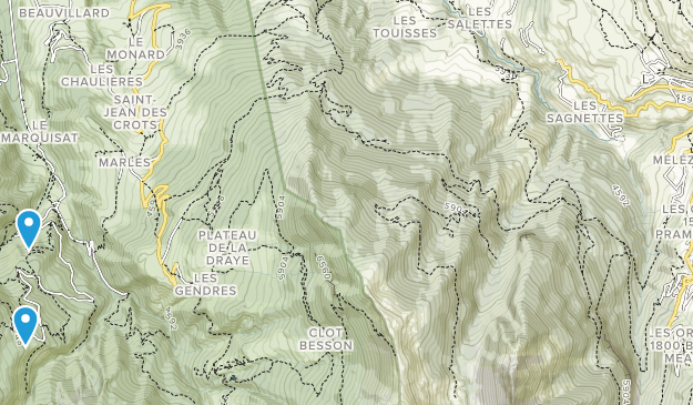 Les Orres, Provence-Alpes-Côte d'Azur Map