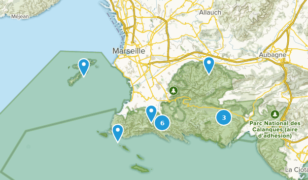 Marseille, Provence-Alpes-Côte d'Azur Map