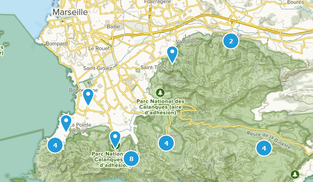 Marseille, Provence-Alpes-Côte d'Azur Map