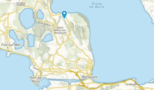 Martigues, Provence-Alpes-Côte d'Azur Map