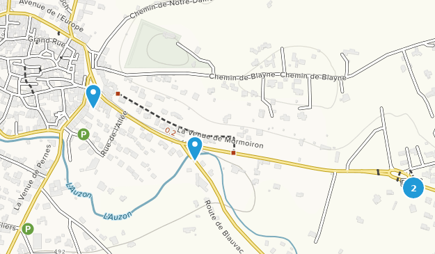 Mazan, Provence-Alpes-Côte d'Azur Map
