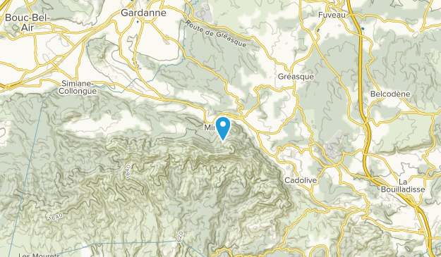 Mimet, Provence-Alpes-Côte d'Azur Map