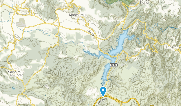 Montauroux, Provence-Alpes-Côte d'Azur Map