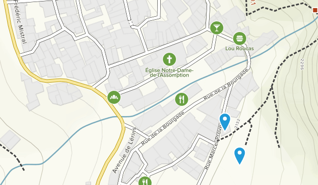 Moustiers-Sainte-Marie, Provence-Alpes-Côte d'Azur Map