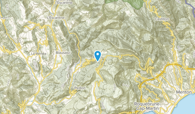 Peille, Provence-Alpes-Côte d'Azur Map
