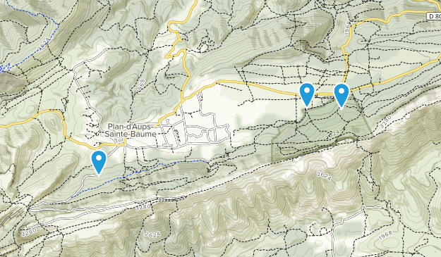 Plan-D'Aups-Sainte-Baume, Provence-Alpes-Côte d'Azur Map