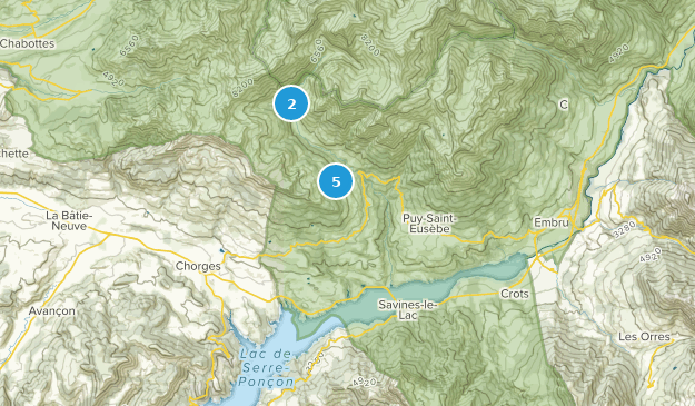 Réallon, Provence-Alpes-Côte d'Azur Map