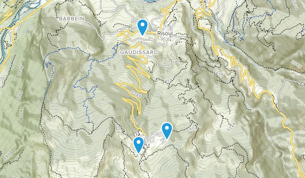 Risoul, Provence-Alpes-Côte d'Azur Map