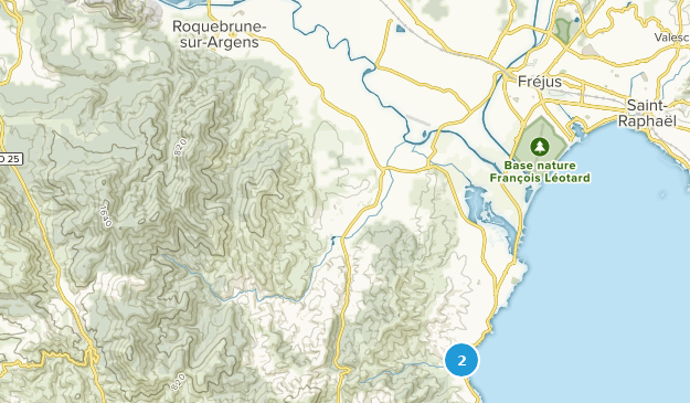 Roquebrune-sur-Argens, Provence-Alpes-Côte d'Azur Map