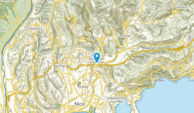 Saint-André-de-la-Roche, Provence-Alpes-Côte d'Azur Map