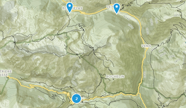 Saint-Dalmas-le-Selvage, Provence-Alpes-Côte d'Azur Map