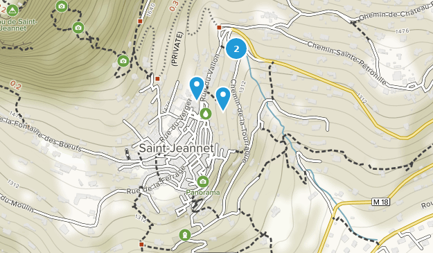 Saint-Jeannet, Provence-Alpes-Côte d'Azur Map