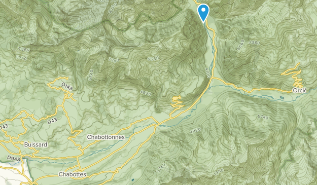 Saint-Léger-les-Mélèzes, Provence-Alpes-Côte d'Azur Map