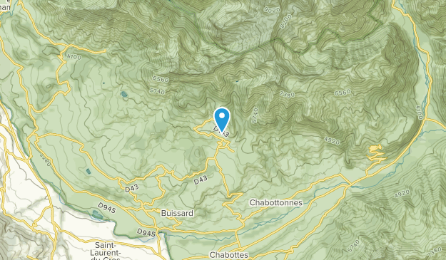 Saint-Michel-de-Chaillol, Provence-Alpes-Côte d'Azur Map