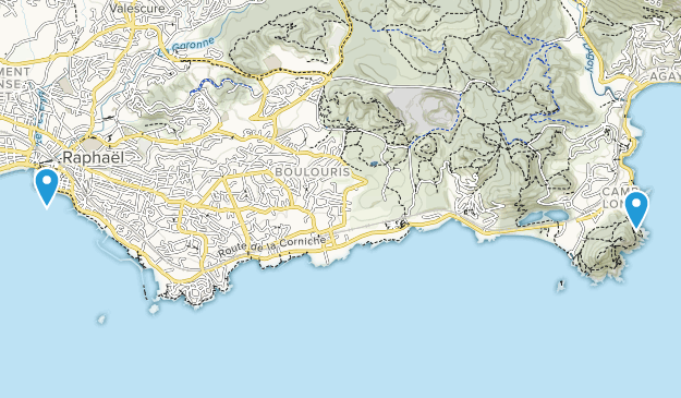 Saint-Raphael, Provence-Alpes-Côte d'Azur Map