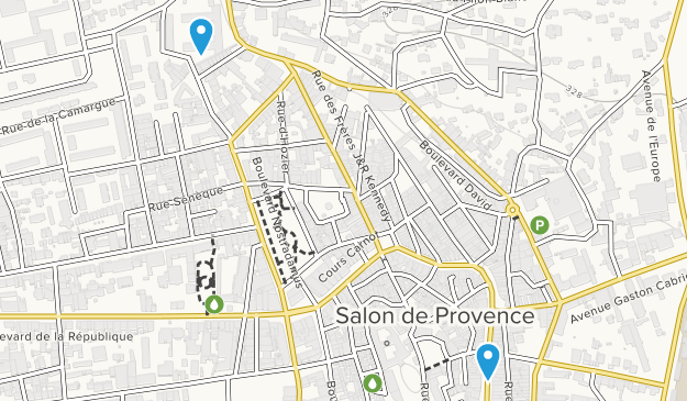 Salon-de-Provence, Provence-Alpes-Côte d'Azur Map