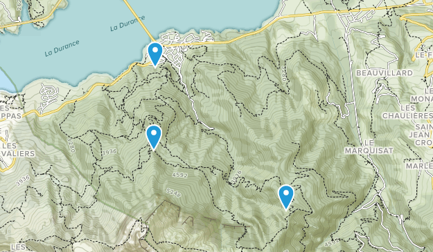 Savines-le-Lac, Provence-Alpes-Côte d'Azur Map