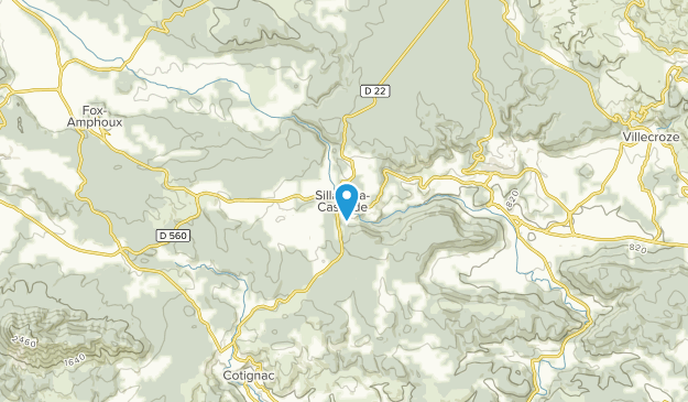 Sillans-la-Cascade, Provence-Alpes-Côte d'Azur Map