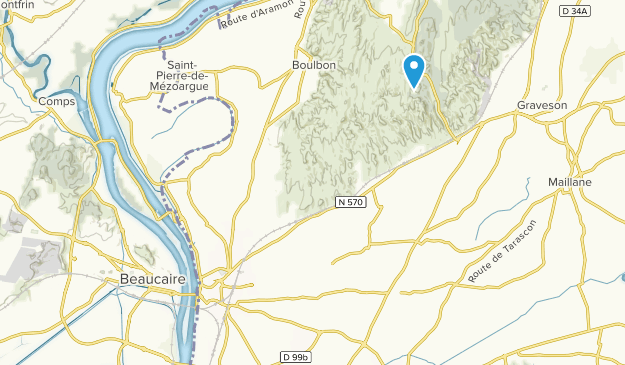Tarascon, Provence-Alpes-Côte d'Azur Map