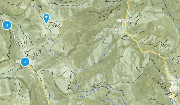 Tende, Provence-Alpes-Côte d'Azur Map