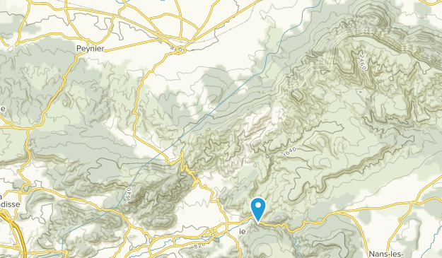 Trets, Provence-Alpes-Côte d'Azur Map