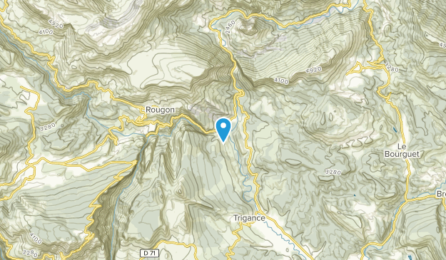 Trigance, Provence-Alpes-Côte d'Azur Map