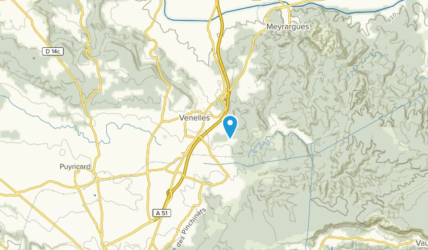 Venelles, Provence-Alpes-Côte d'Azur Map