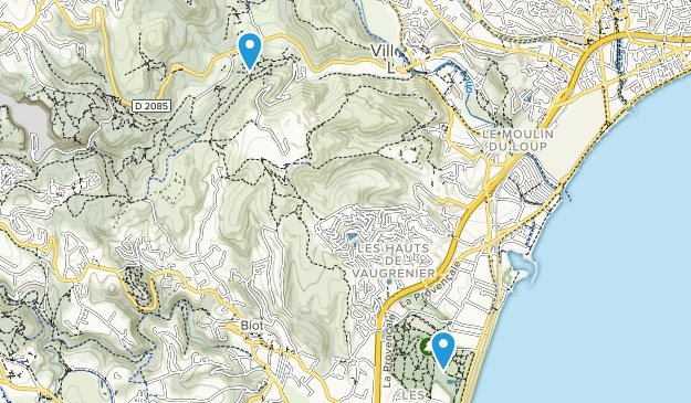 Villeneuve-Loubet, Provence-Alpes-Côte d'Azur Map