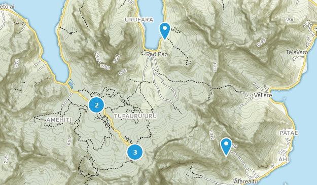 Tupauru'uru, Moorea Map
